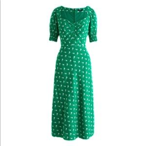 Bandana print midi dress